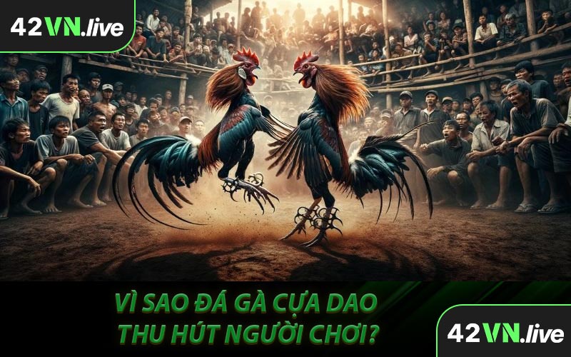 Vì Sao Đá Gà Cựa Dao Thu Hút Nhiều Người Chơi?
