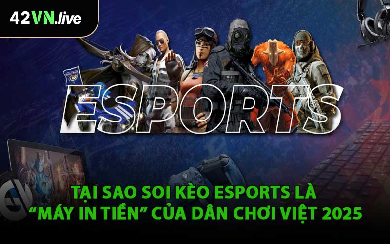 Tại Sao Soi Kèo Esports Là “Máy In Tiền” Của Dân Chơi Việt 2025